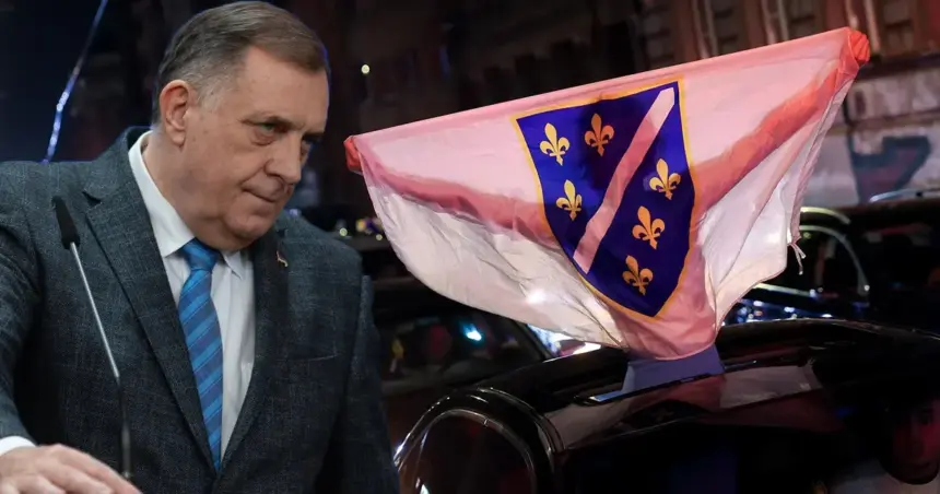 Dodik o zastavi s ljiljanima