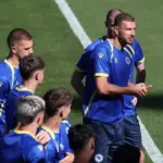Trening Zmajeva pred Amerikance