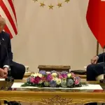 Donald Trumo i Recep Tayyip Erdogan na susretu u Ankari
