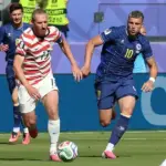 Demirović na utakmici protiv Amerike