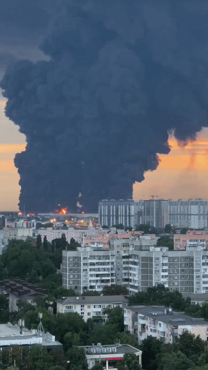 Veliki požar u Krasnodaru