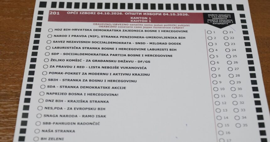 Glasački listić