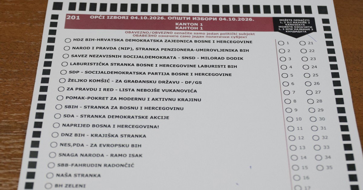 Glasački listić