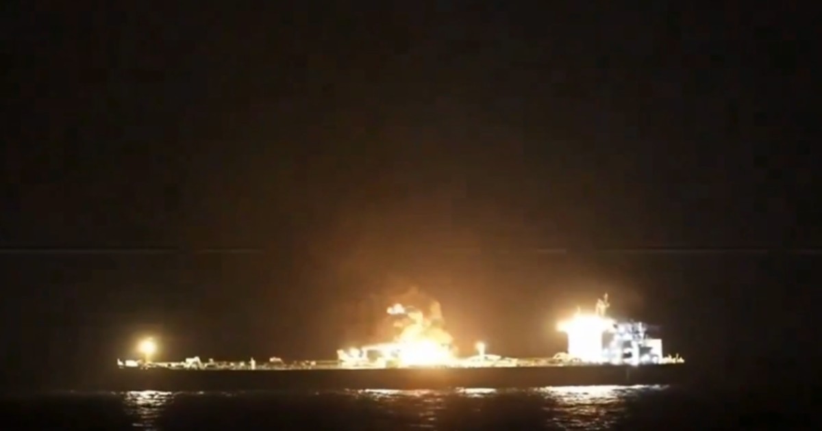 Nova eskalacija: Gori saudijski tanker pun nafte