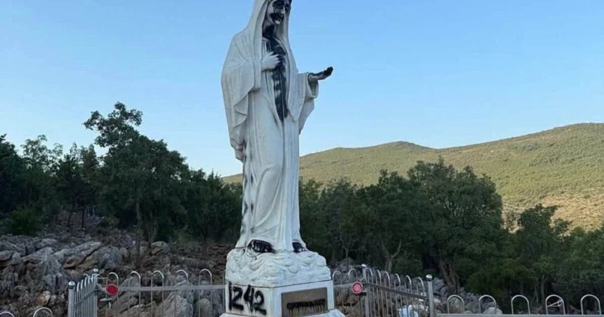 Vandalizam u Međugorju