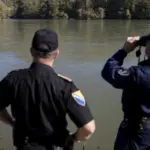 Pripadnici Granične policije BiH na Drini