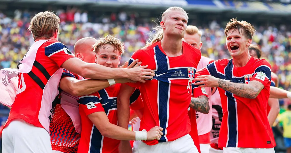 Veliki Haaland poslao veliki Brazil kući