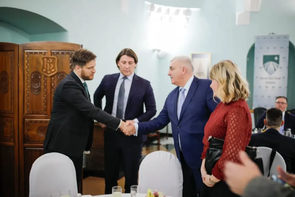 Đorđe Jugović na iftaru u Sarajevu 