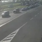 Kolona vozila na GP Izačić