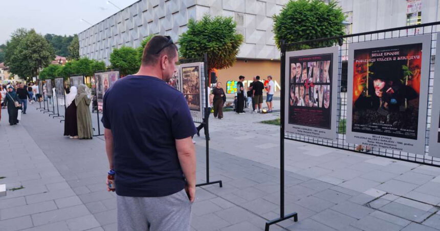 U Travniku postavljena izložba plakata bh. filmova