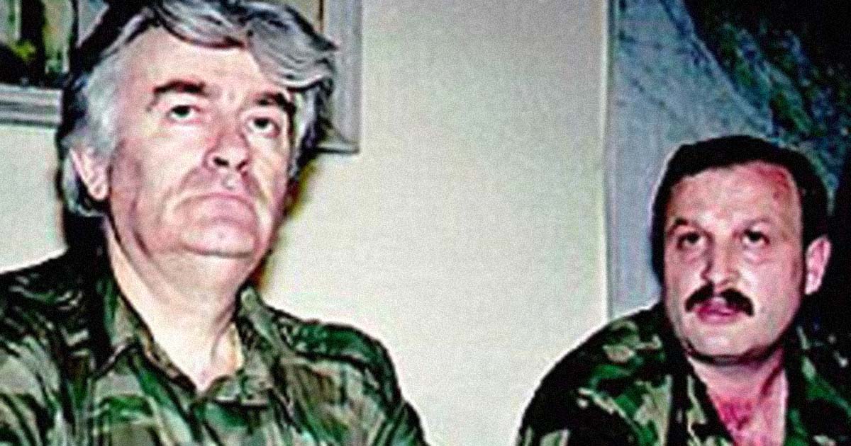 Milan Martić (desno)
