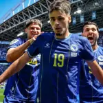 Kerim Alajbegović nakon pogotka Kataru