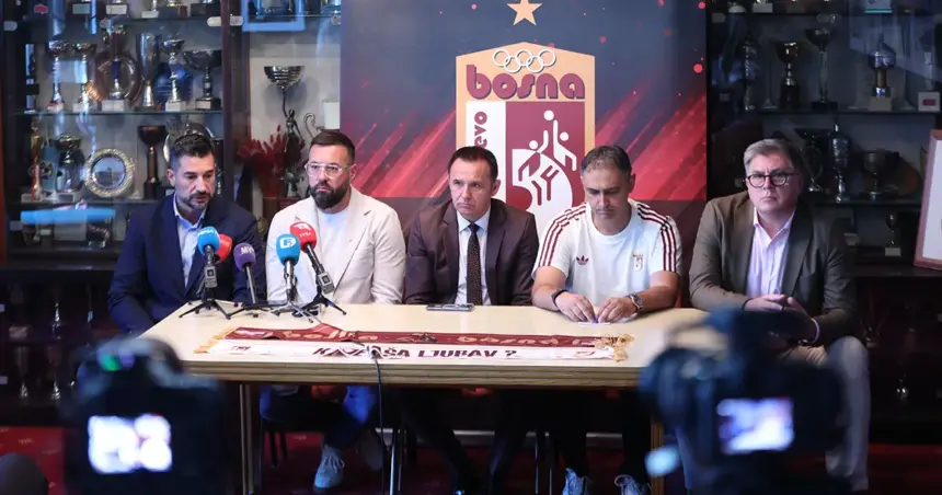 Press konferencija Košarkaškog kluba Bosna