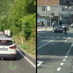 Kilometarska kolona na Bradini