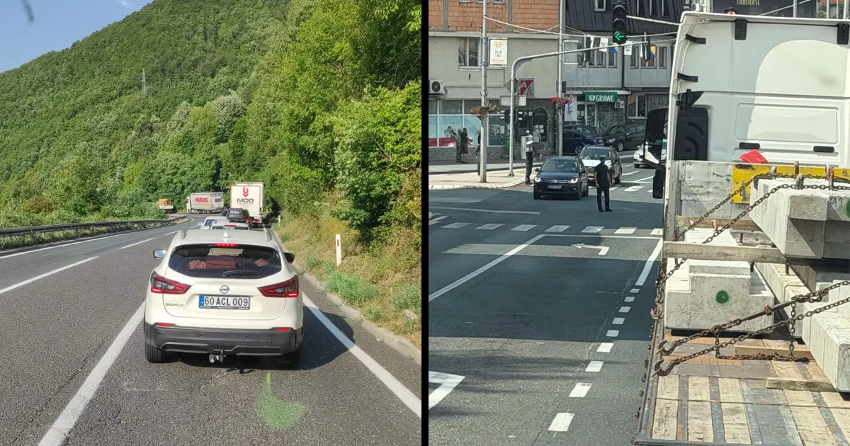 Kilometarska kolona na magistrali u BiH, BiHAMK predlaže da ne idete ovim putem