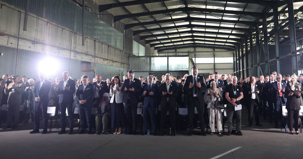 Završena komemoracija u Srebrenici, slijedi vjerski dio programa