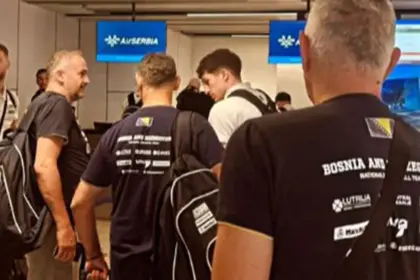 Košarkaši BiH otputovali za Beograd, gdje sutra igraju protiv Srbije