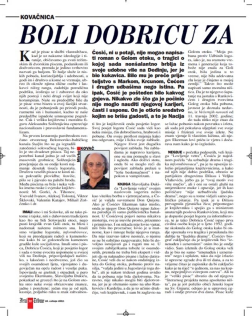 ćosić kovač
