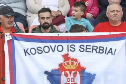 Sporna zastava na tribinama koja se svidjela predstavnicima Crvene Zvezde