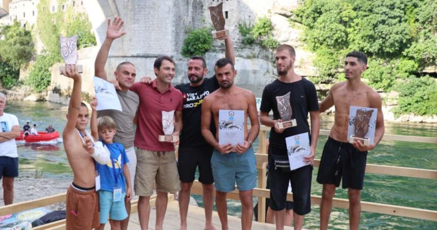 460. Skokovi sa Starog mosta