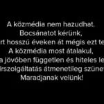 Poruka na mađarskoj TV