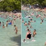 Prizori plaže u Makarskoj