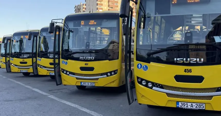 U saobraćaj pušteno svih 15 novih minibusa u Kantonu Sarajevo