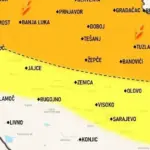 BHmeteo je objavio koji dijelovi zemlje će biti na udaru nevremena