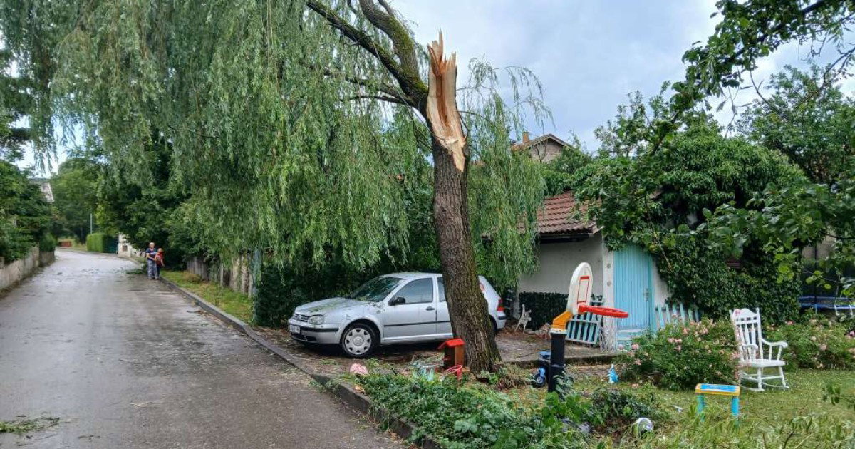 Olujno nevrijeme pogodilo još jedan grad u BiH