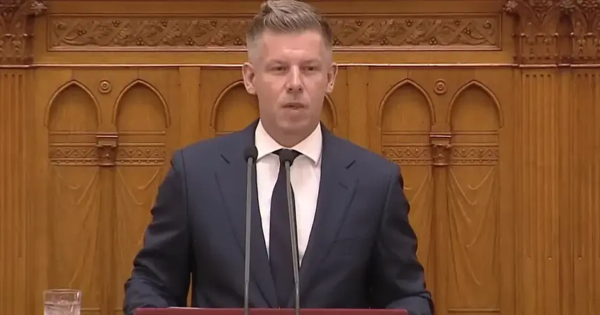 peter magyar parlament mažarske