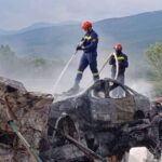 pozar autootpad široki brijeg vatrogasci