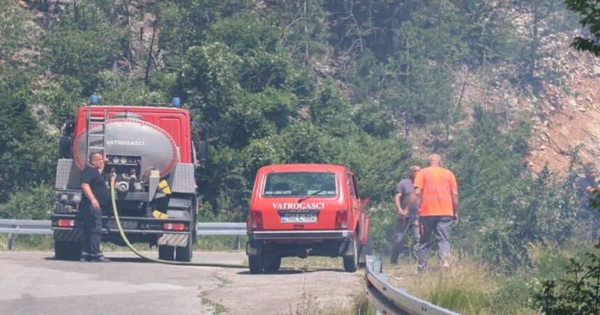 Požari kod Mostara i Konjica