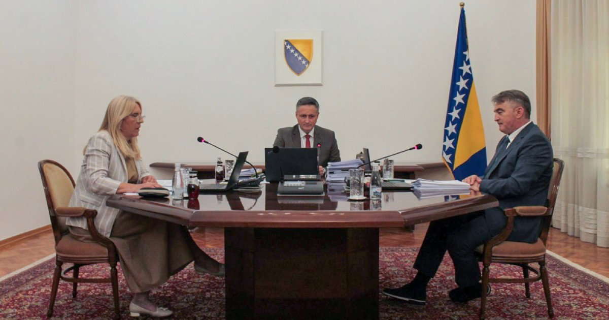 Predsjedništvo BiH usvojilo budžet