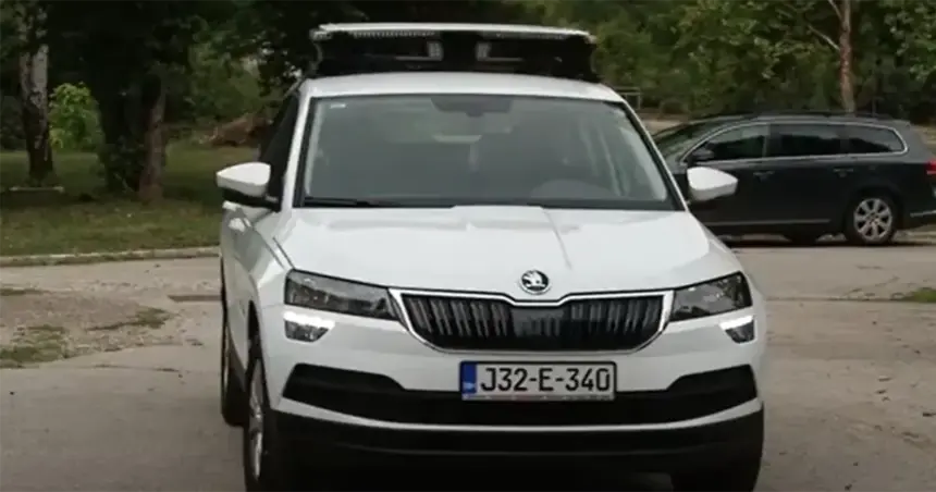 Jedan od presretača MUP-a TK