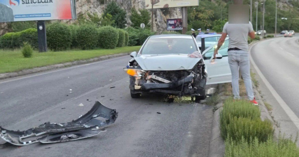 Saobraćajna nesreća u Mostaru