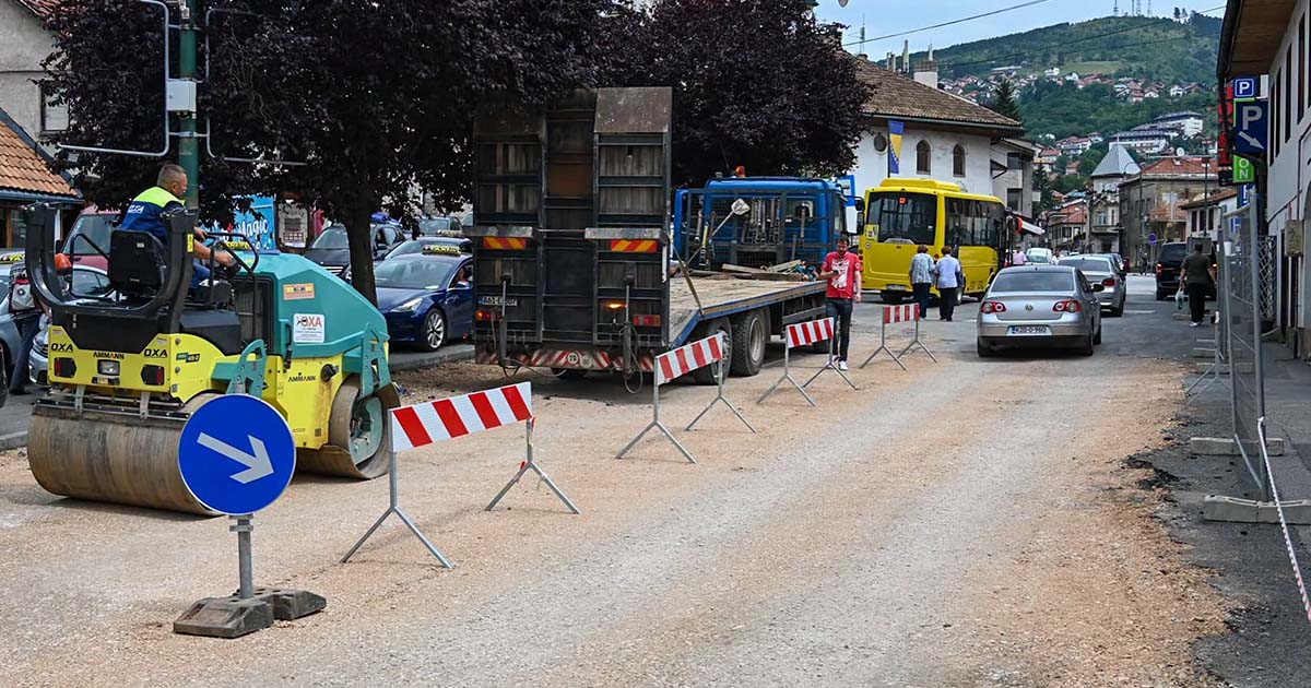 Radnici pronašli kosti tokom radova u Sarajevu