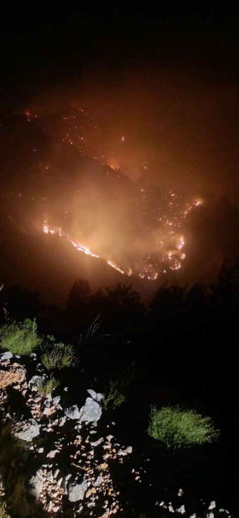 Veliki požar na Rujištu