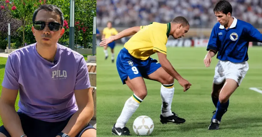 Sanin Pintul danas i u vrijeme kada je čuvao Ronalda