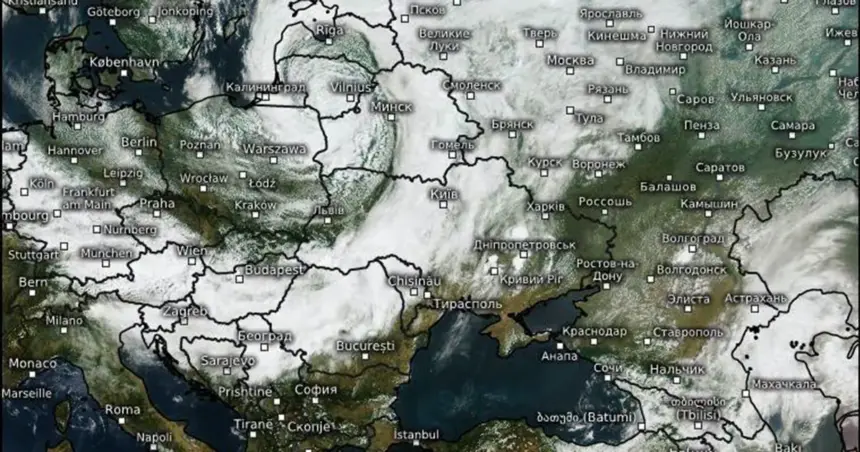 Satelitski snimci otkrivaju: U BiH stiže nevrijeme