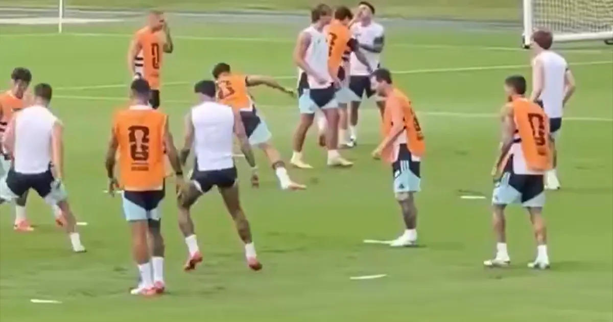 Zbog oluje otkazan trening Španije, Argentinci ipak trenirali