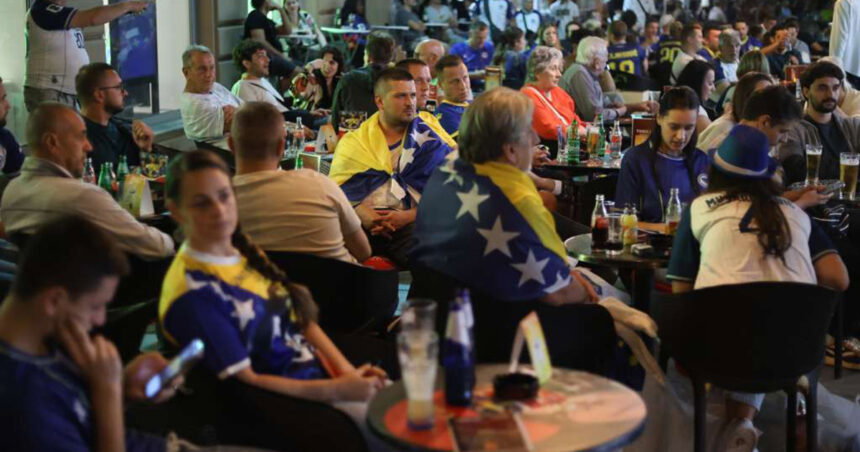 Sarajevo spremno za utakmicu, navijači preplavili grad