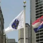 Zastava RBiH ispred sjedništa UN-a