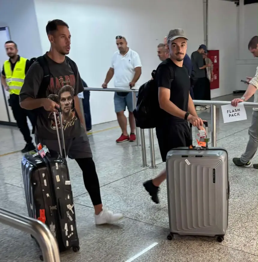 Reprezentativci BiH dočekani na sarajevskom aerodromu