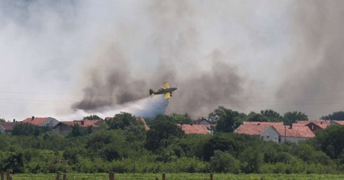 Lokaliziran požar u Hamzićima u Čitluku