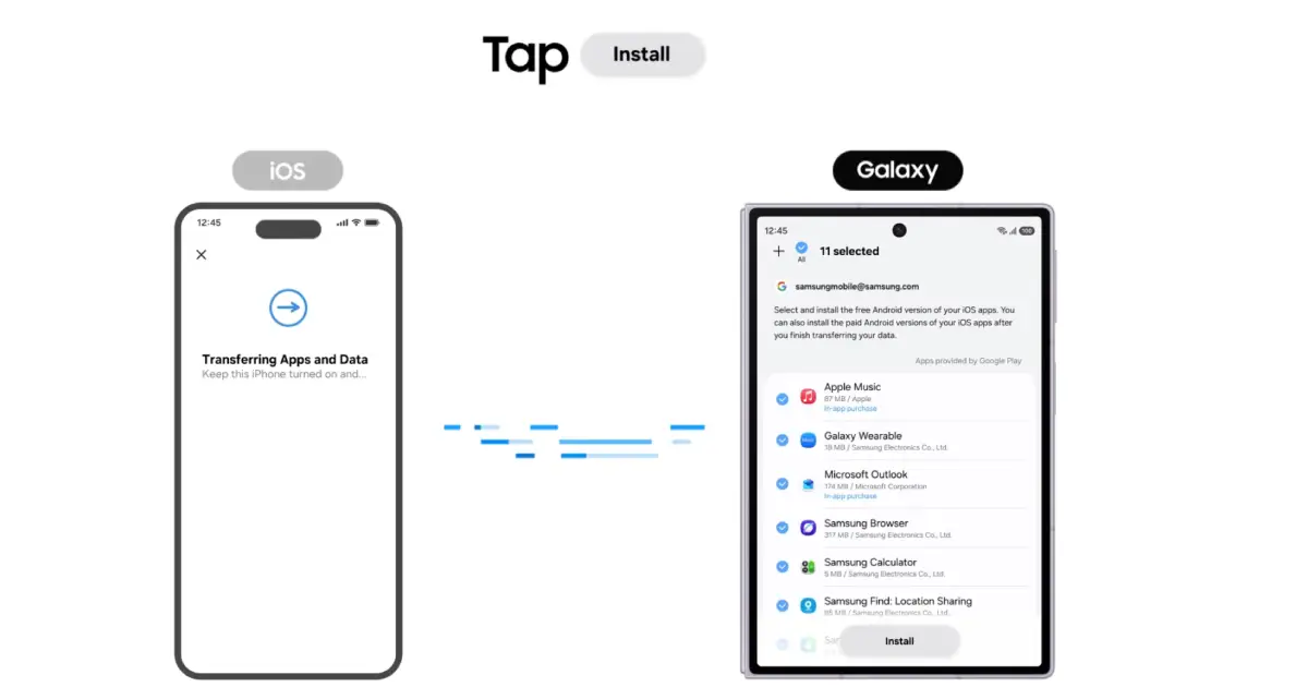 Samsung sada još više olakšao prelazak s iPhonea na Galaxy