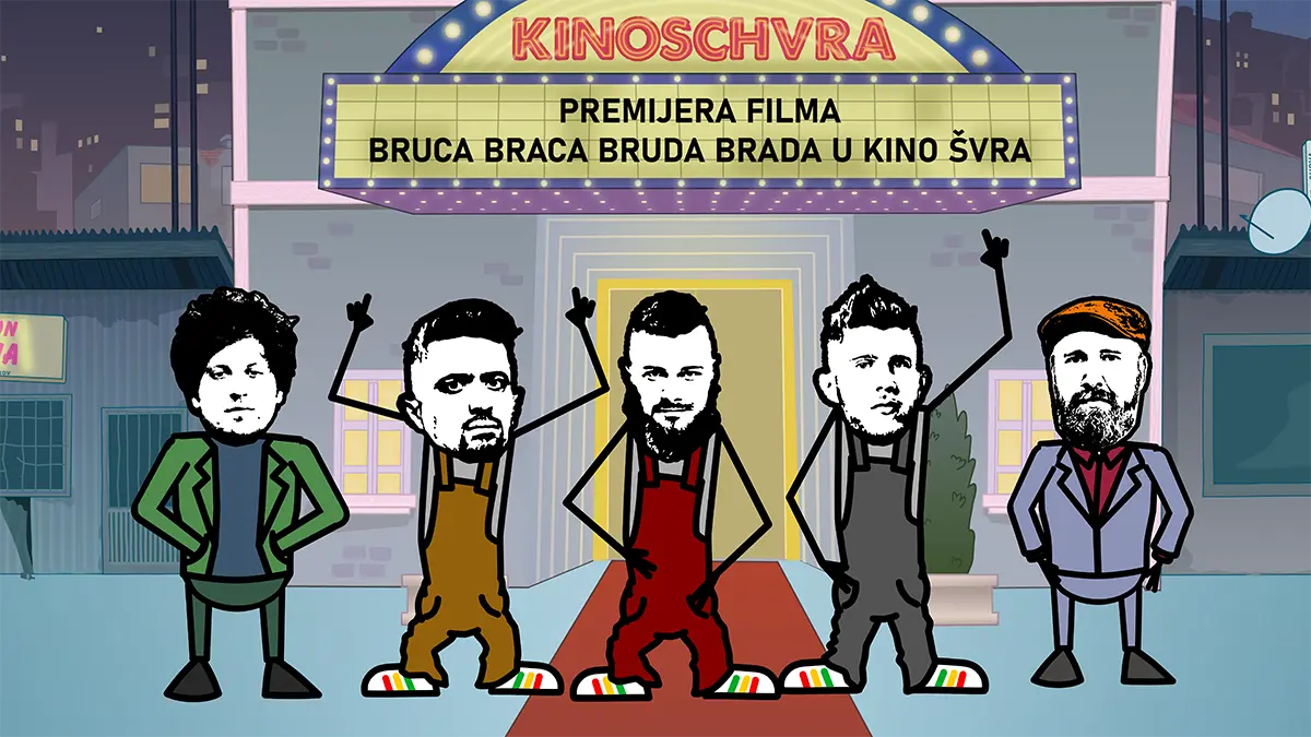 „Bruca Braca Bruda Brada: Zombi apokalipsa“ od sutra u kinima