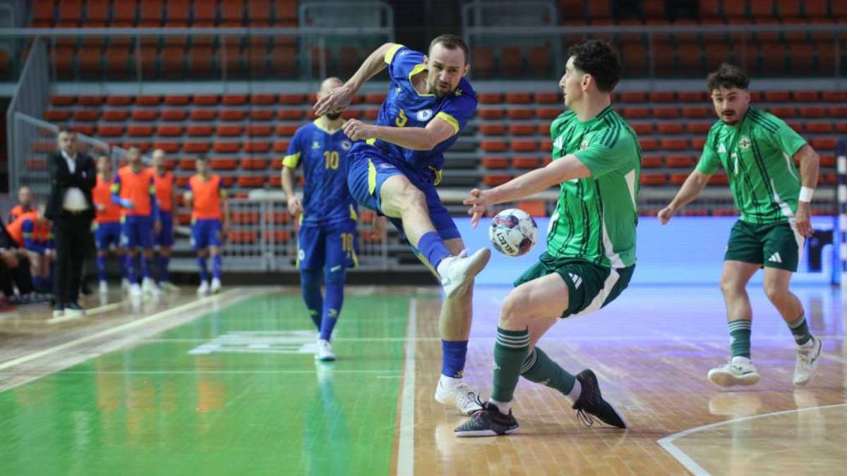 Zmajevi ispisali historiju: Futsal reprezentacija BiH razbila Sjevernu Irsku sa 17:1