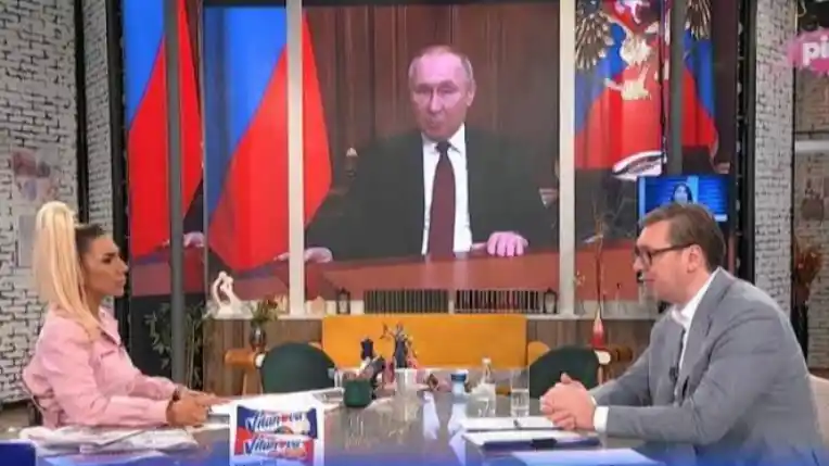 Jedan od mnogobrojnih intervjua sa Vučićem